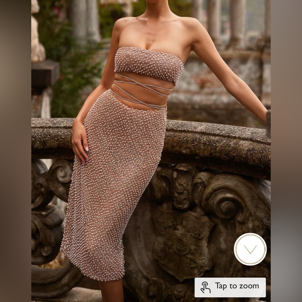 Alamour Pearl Two piece Selah Set